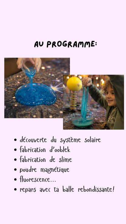 Ateliers scientifiques au Bercail