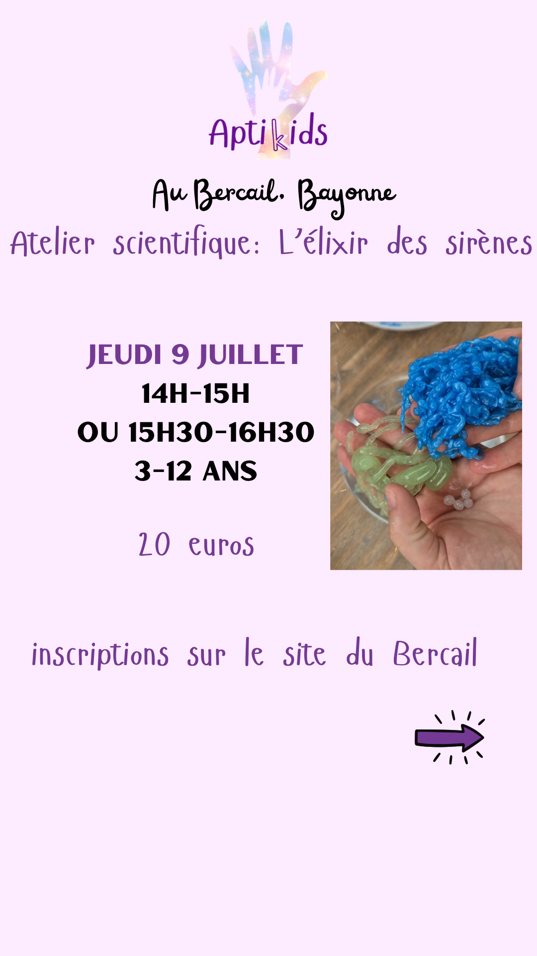 Ateliers scientifiques au Bercail