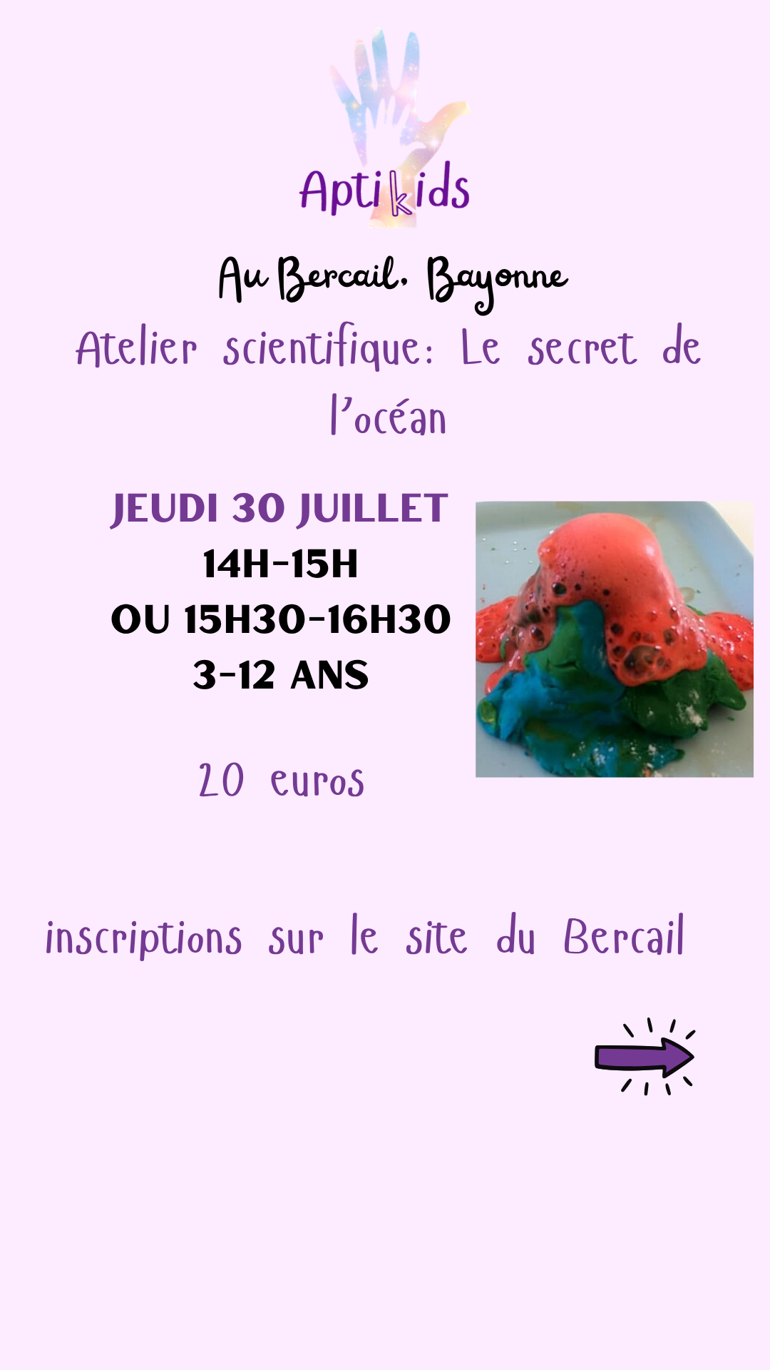 Ateliers scientifiques au Bercail