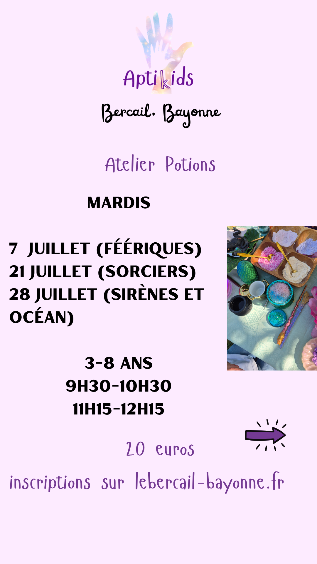 Ateliers scientifiques au Bercail