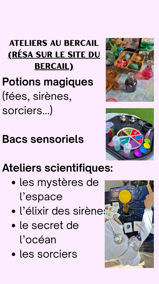 Ateliers scientifiques au Bercail